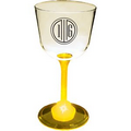 7 Oz. Wine Glass w/ Light Up Contrast Standard Stem